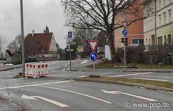 Ampel an der Schanzlbrücke umgefahren - Passau - Passauer Neue Presse