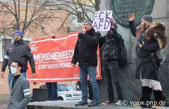 AfD gegen Jusos: Eine Festnahme und Rangeleien bei Corona-Demo in Passau - Passauer Neue Presse