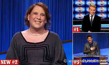 Amy Schneider breaks another Jeopardy record with winning streak with $1.3m in the pot 