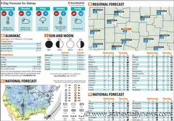 Wednesday to Sunday forecast - sidneydailynews.com