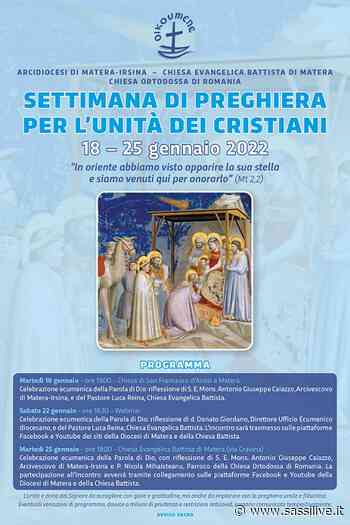 Settimana di preghiera per l'unità dei cristiani – Chiesa Evangelica Battista – Matera - Sassilive.it