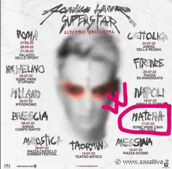 Matera tra le tappe del tour 2022 “Achille Idol Superstar- Electric Orchestra” di Achille Lauro: il 17 luglio live Sonic Park Cava del Sole “David Sassoli” - Sassilive.it