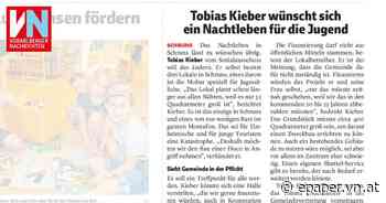 Tobias Kieber wünscht sich ein Nachtleben für die Jugend - Vorarlberger Nachrichten | VN.AT