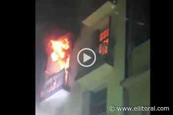 Video: incendio en un hotel del Microcentro de Buenos Aires se cobró la vida de una mujer - El Litoral