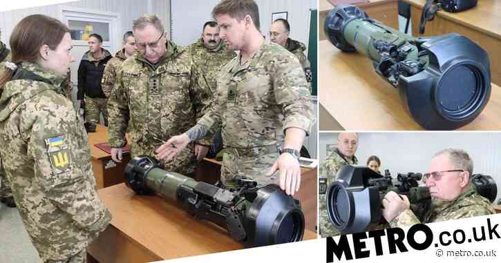 British military show Ukrainian army how to use anti-tank weapons against Russia