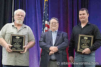 Zenter Transport driver Glen Sheets wins award - Albionnewsonline