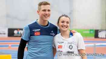 Chemnitzer Leichtathleten jubeln beim LAC Hallenmeeting - Radio Chemnitz