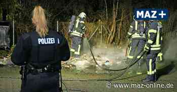 Rathenow: Feuerwehreinsatz am Körgraben - Märkische Allgemeine Zeitung