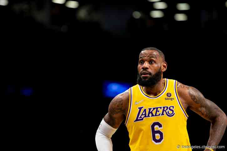 James Has 33, Lakers Beat Nets 106-96 In Davis’ Return