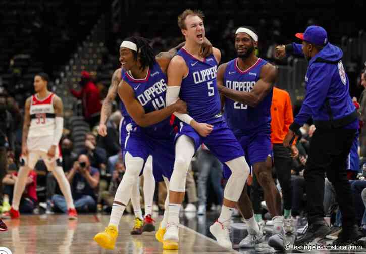 Kennard Scores 7 In Final 9 Seconds As Clippers Stun Wizards