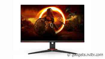 AOC G2 Series Gaming Monitors With AMD FreeSync, 144Hz Refresh Rate, 1ms Response Time Launched in India