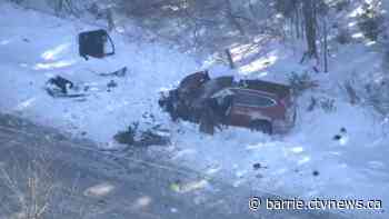 Crash near Sutton sends two to hospital, one with critical injures - CTV News Barrie