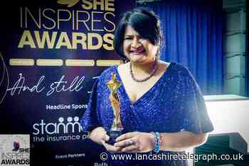 Inspirational Meena is honoured with Key Worker award