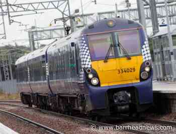 Barrhead: Police called to station after train fight - Barrhead News