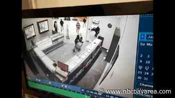 Surveillance Video Shows Attempted Robbery at San Bruno Jewelry Store - NBC Bay Area
