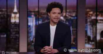 Trevor Noah Weighs In on Biden’s Hot Mic Drop