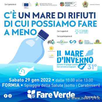Formia. Sabato 29 gennaio XXXI edizione del Mare d'Inverno con i volontari di Fare Verde - news-24.it