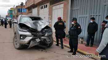 Accidentes de tránsito registrados en Juliaca dejan daños materiales - Radio Onda Azul