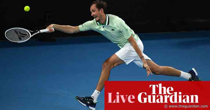 Australian Open quarter-final: Auger-Aliassime v Medvedev in fifth set – live!