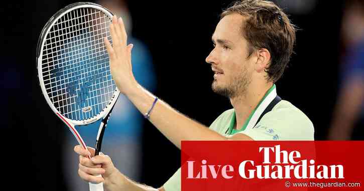 Australian Open quarter-final: Medvedev beats Auger-Aliassime in five-set epic – live!