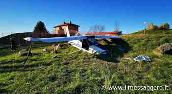 Atterraggio di emergenza in un prato a Monte Compatri: pilota di ultraleggero illeso - Il Messaggero
