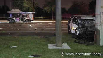 Two BSO Deputies Hospitalized After Chase Ends in Crash in Lauderhill