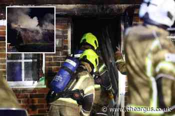 Cause of large house fire which left Sussex property damaged revealed
