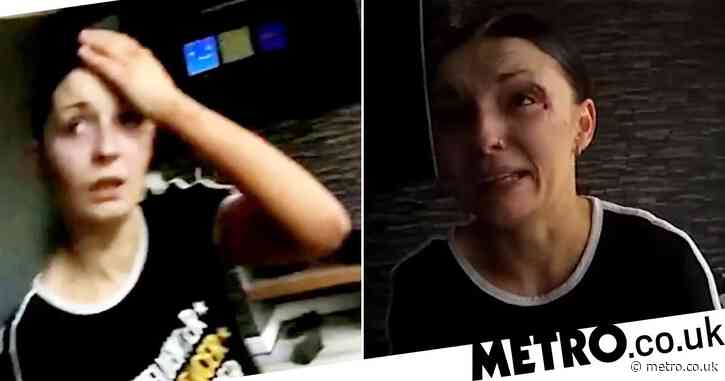 Body-cam footage captures moment woman arrested for killing boxer boyfriend