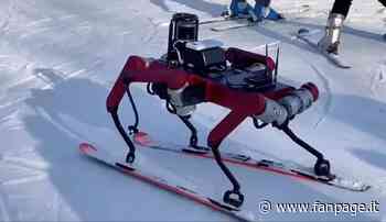 Questo robot a sei zampe è in grado di sciare - Fanpage.it