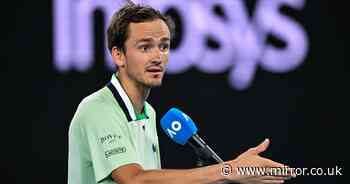 Daniil Medvedev sparks boos from Australian Open crowd after Novak Djokovic remark
