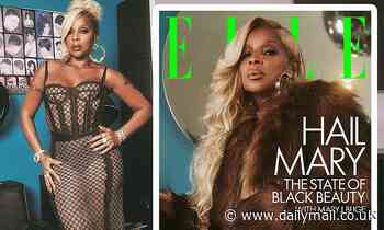 Mary J. Blige wows in lace corset with sheer skirt as she talks overcoming low self-esteem