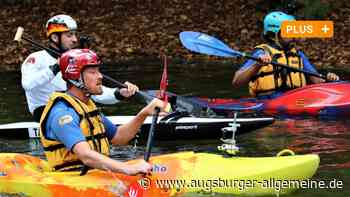 Paddel-Crashkurs bei Bronzemedaillengewinner Sideris Tasiadis