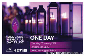 Holocaust Memorial Day – All you need to know about Coventry's commemoration at Drapers' Hall - Coventry Observer