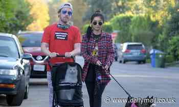 Macaulay Culkin and Brenda Song are engaged... nine months after welcoming their son Dakota
