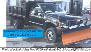 OPP looking for stolen pickup, trailer in Forest area - BlackburnNews.com