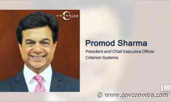 Criterion to Update IT Systems for US Forest Service's Fire Management Branch; Promod Sharma Quoted - GovCon Wire