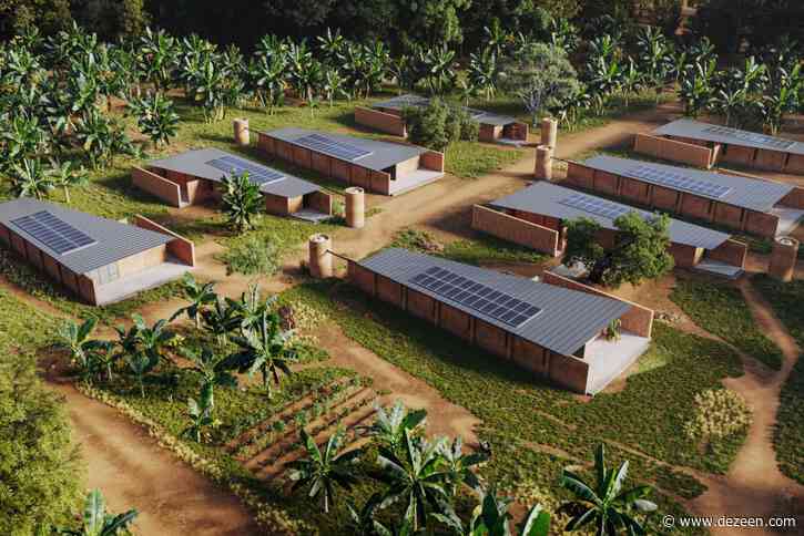 Marc Thorpe designs Kampala houses made from local soil bricks