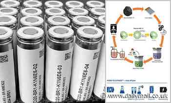 Scientists invent method to recycle lithium-ion batteries used in electric cars