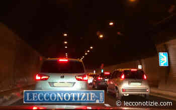 Incidente nel tunnel del Barro, rallentamenti in direzione Milano - Lecco Notizie