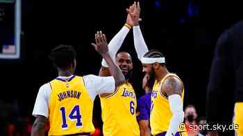 NBA: Lakers siegen bei Davis-Comeback - Mavs mit Klatsche & Clippers mit Rekord - Sky Sport