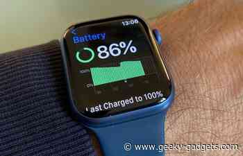 How to improve Apple Watch battery life