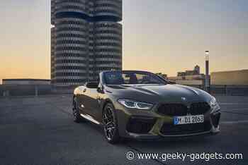 2022 BMW M8 Competition unveiled