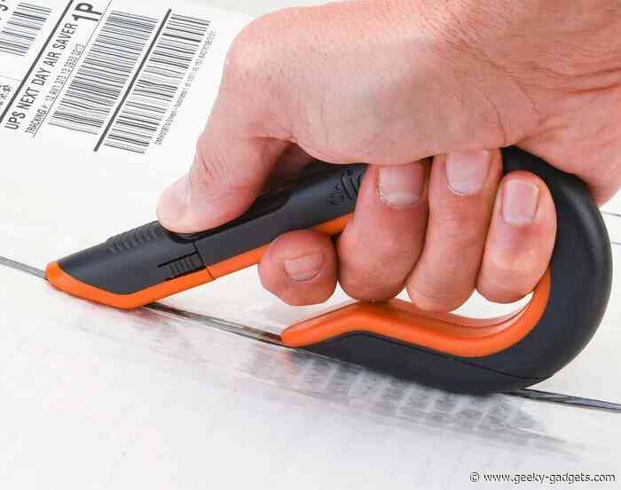 Slice award winning box cutters with safety blades