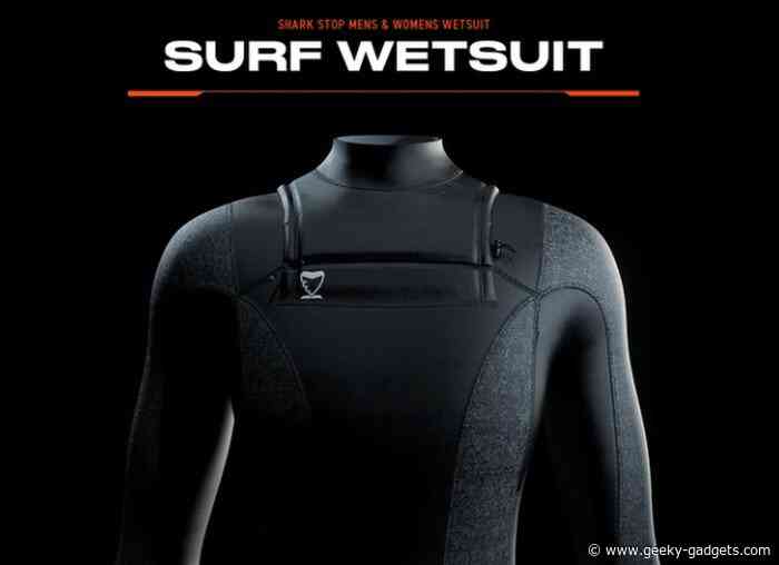 Shark proof wetsuit made from bite resistant nanofibre