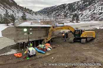 BC crews aiming for spring for Highway 8 resident access – Creston Valley Advance - Creston Valley Advance