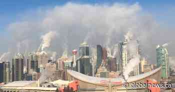 Work underway to convert office building into affordable housing units in downtown Calgary