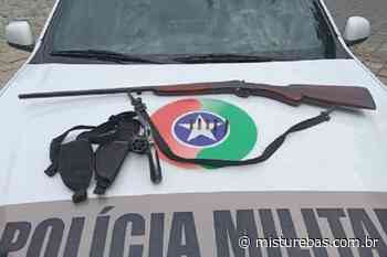 Homem é preso e armas são apreendidas em Ituporanga - Misturebas