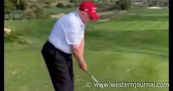 Video: Trump Supporters Thrilled by 3 Words He Said Between Golf Shots