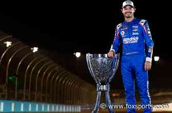 Kyle Larson on his new ‘Cup Series Champion’ patch