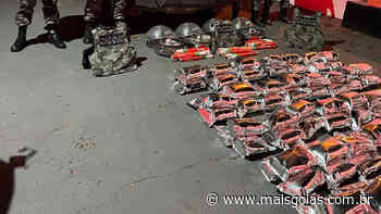 PM apreende maconha avaliada em R$ 500 mil em Trindade - Mais Goiás